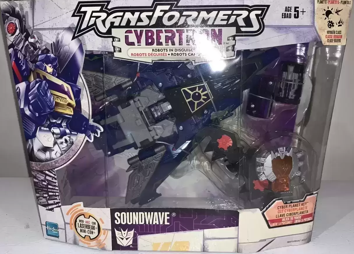 Transformers Cybertron Robots in Disguise - Soundwave
