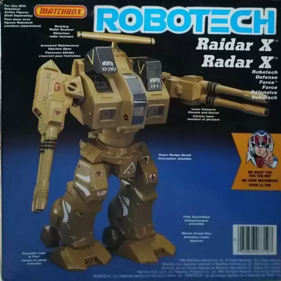 Robotech - Raidar X