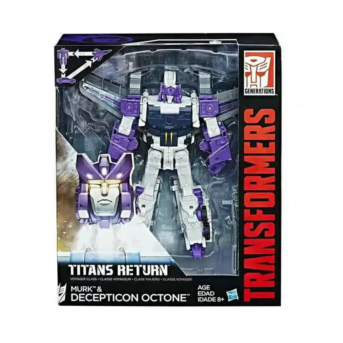 Transformers Generation Titans Return - Murk & Decepticon Octone