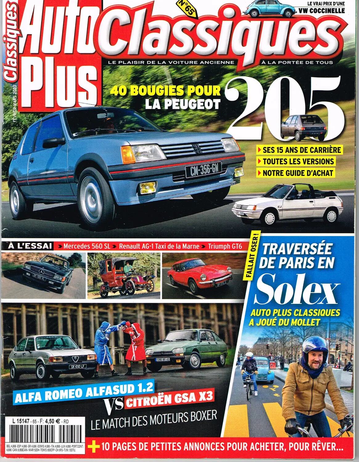 Auto Plus Classiques - Auto Plus Classiques N°65