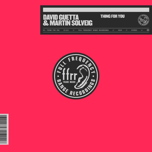 Martin Solveig - Thing for You (with David Guetta)