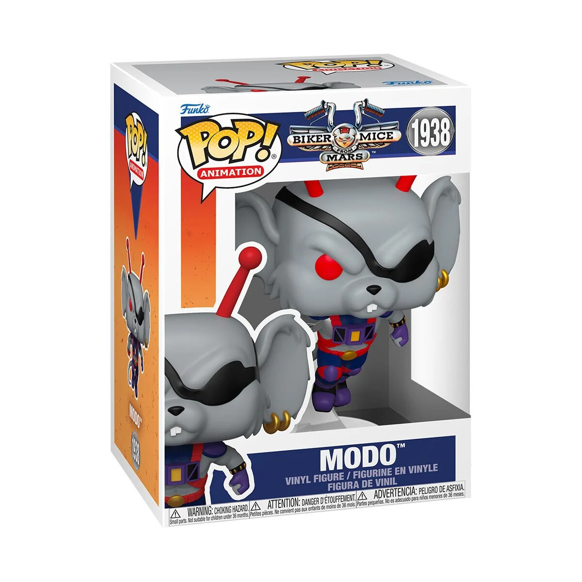 POP! Animation - Biker Mice From Mars - Modo