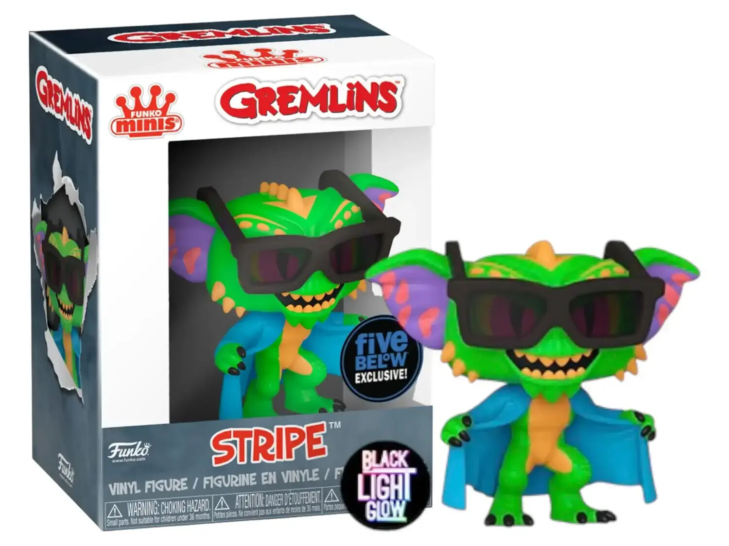 Funko Minis - Gremlins - Stripe Black Light GITD