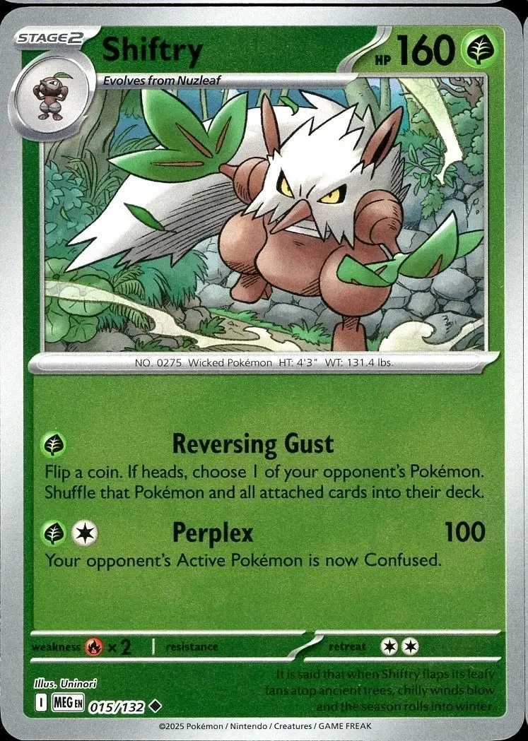 MEGA Evolution - MEGEN - Shiftry Reverse