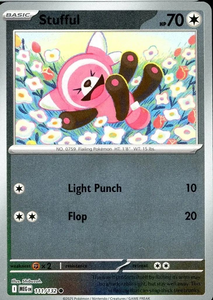 MEGA Evolution - MEGEN - Stufful Reverse