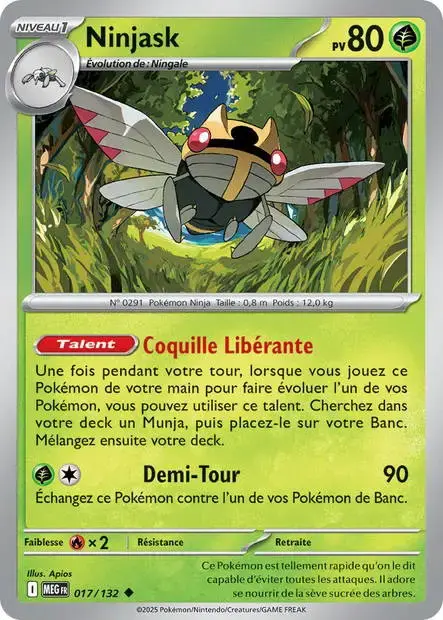 MEGA Evolution MEGFR - Ninjask