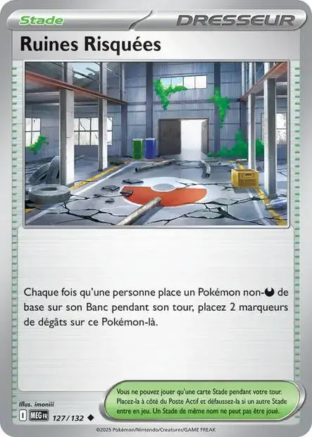 MEGA Evolution MEGFR - Ruines Risquées