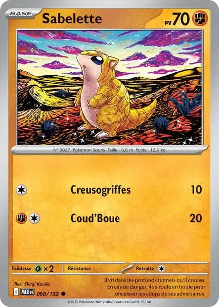 MEGA Evolution MEGFR - Sabelette