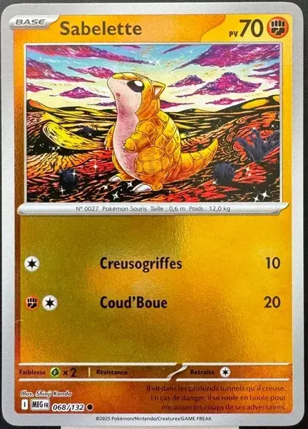 MEGA Evolution MEGFR - Sabelette Reverse