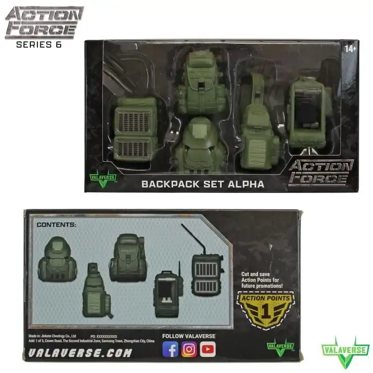 Action Force - Backpack Set Alpha
