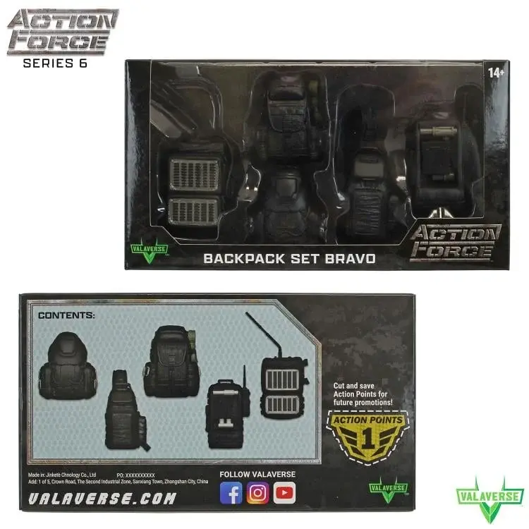 Action Force - Backpack Set Bravo