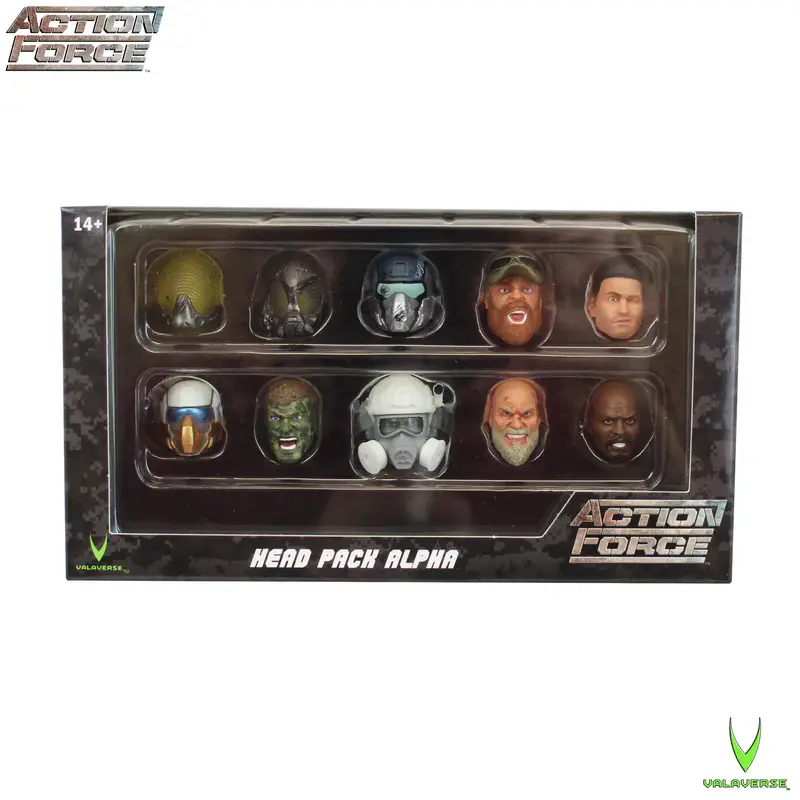 Action Force - Head Pack Alpha